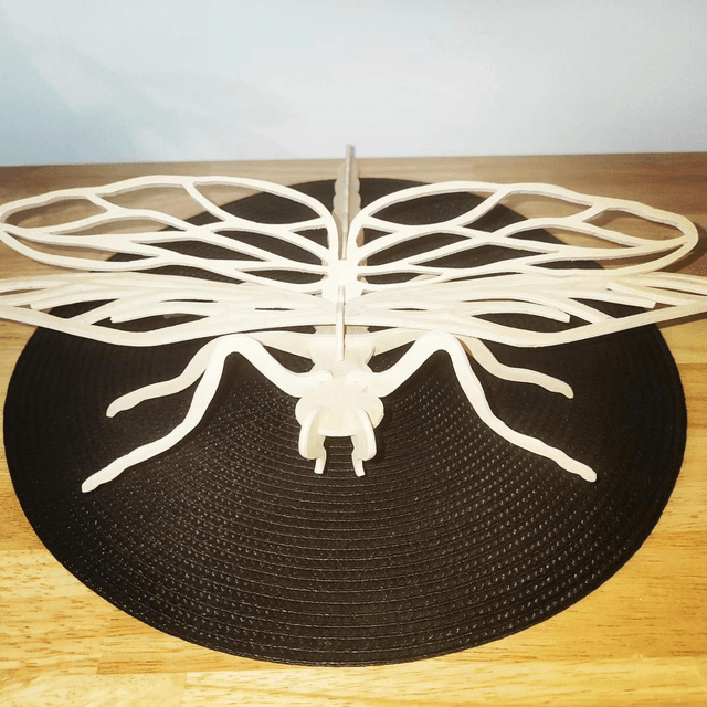 Puzzle 3d libellule 