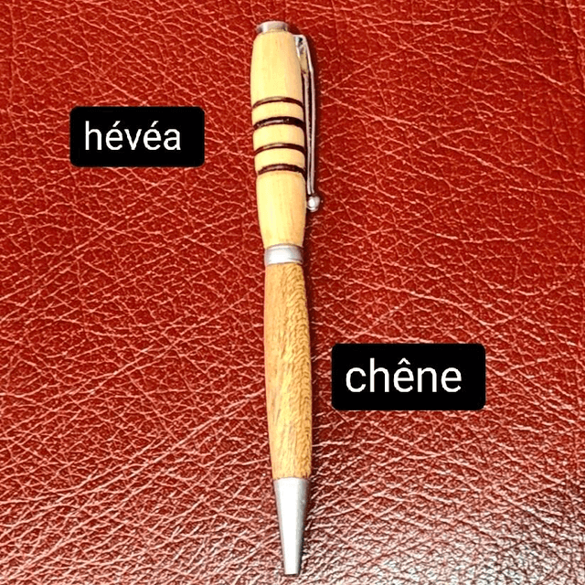 Stylos bois massif ciré touché doux